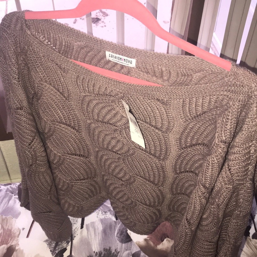 Knit sweater